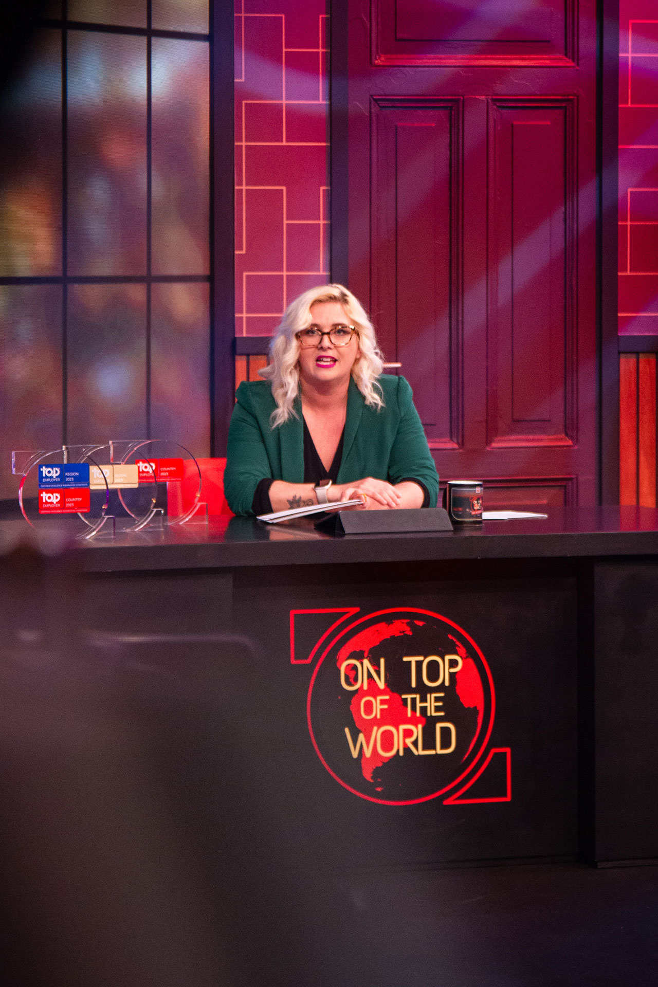 TEI Certification Celebration - Art Direction and 3D Design